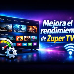 Mejores ajustes para el rendimiento de Zuper TV